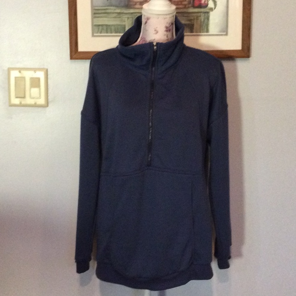 Pretty Garden Blue Pullover*